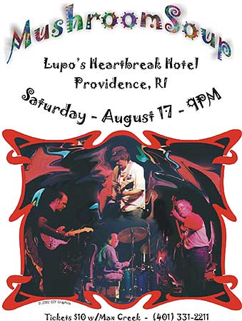 MushroomSoup Concert Poster