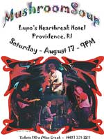 MushroomSoup Concert Poster